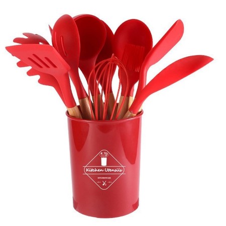 Silicon 12 pcs spoon set ????