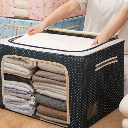 Large Capacity Clothes Storage Box 66L
