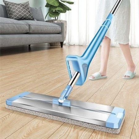 Hand Free Aluminium Flat Mop