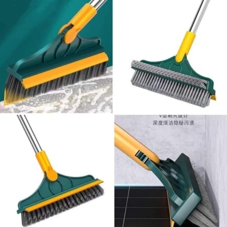 ম্যাজিক ফ্লোর ক্লিনিং ব্রাশ - 2 in 1 Magic Floor Cleaning Brush