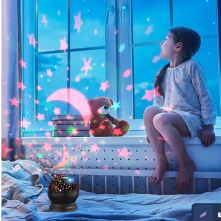 Star Master Dream Rotating Projection Lamp