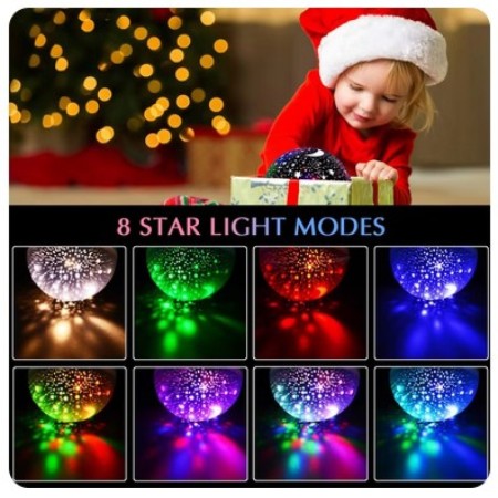 Star Master Dream Rotating Projection Lamp