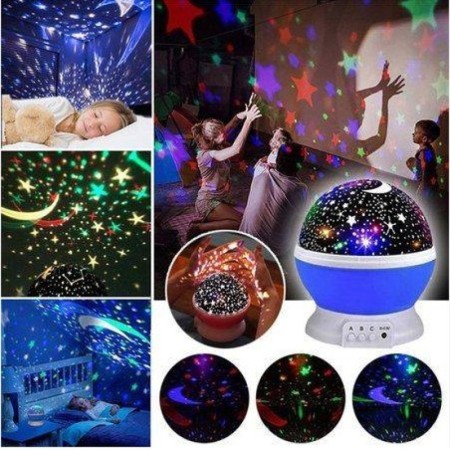 Star Master Dream Rotating Projection Lamp