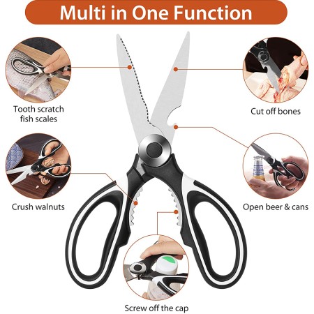 Multipurpose Kitchen Scissors With Cover