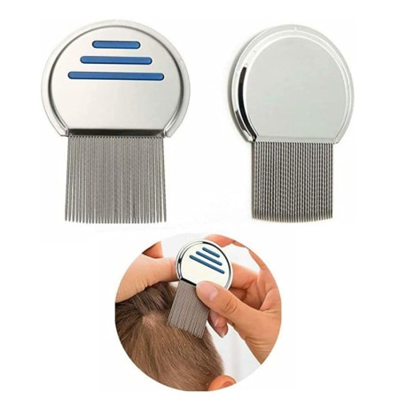 1 Pes Stainless Steel Comb for Head Lice