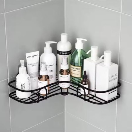 Bathroom Metal Corner Storage Rack