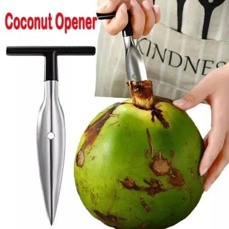 Stainless Steel Coconut Opener Tool