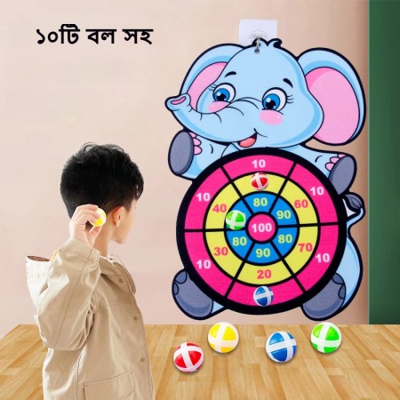 10-Piece Ball Pack, Sticky Shot Dartboard Set