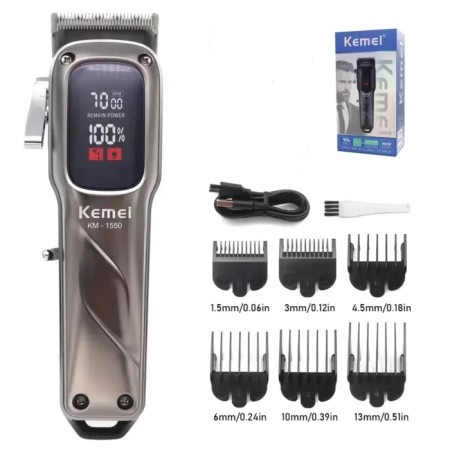 Kemei KM-1550 Professional Hair Clipper and Beard Trimmer