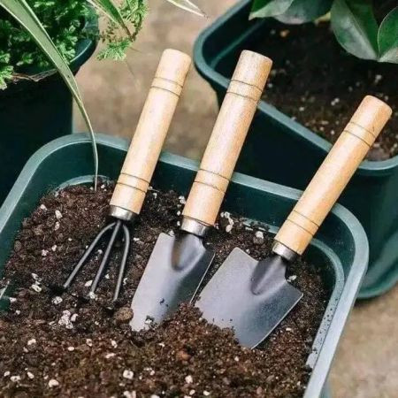Garden tools 3 pieces set