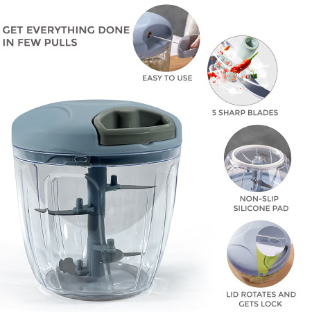 Manual Food Chopper - 500ML