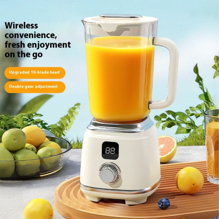 Portable Electric Juicer Blender (White)