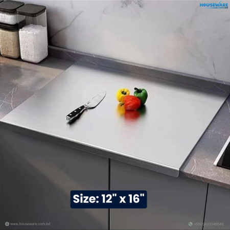 Stainless Steel Chopping Board - 12" x 16"