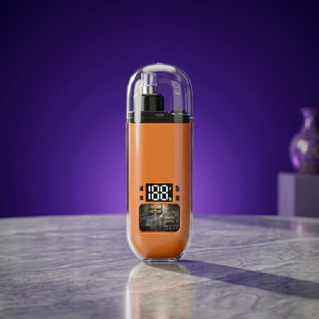 Electric Nose Hair Trimmer (Orange)