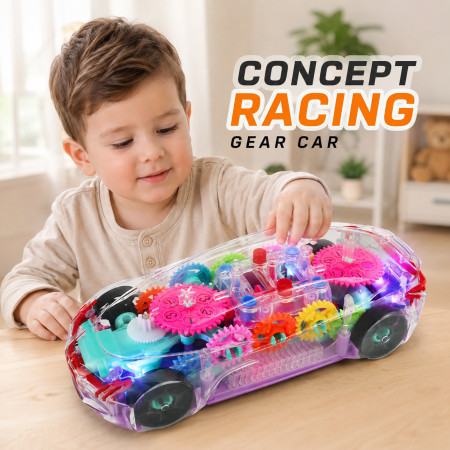 Concept Racing Gear Toy Car (৩টি ব্যাটারি ফ্রি)