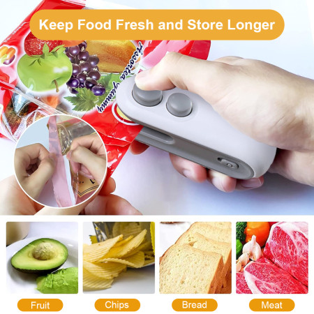 Rechargeable Plastic Bag Sealer