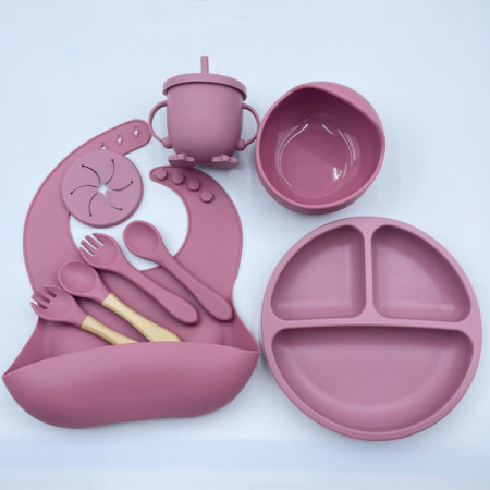 Baby Silicone Feeding Set