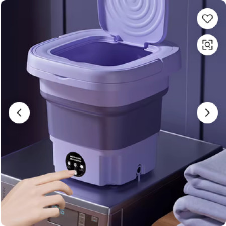 Portable Foldable Mini Washing Machine